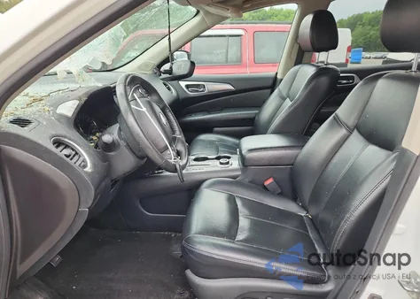 2017 Nissan Pathfinder S из США, поврежденный, VIN 5N1DR2MMXHC669320